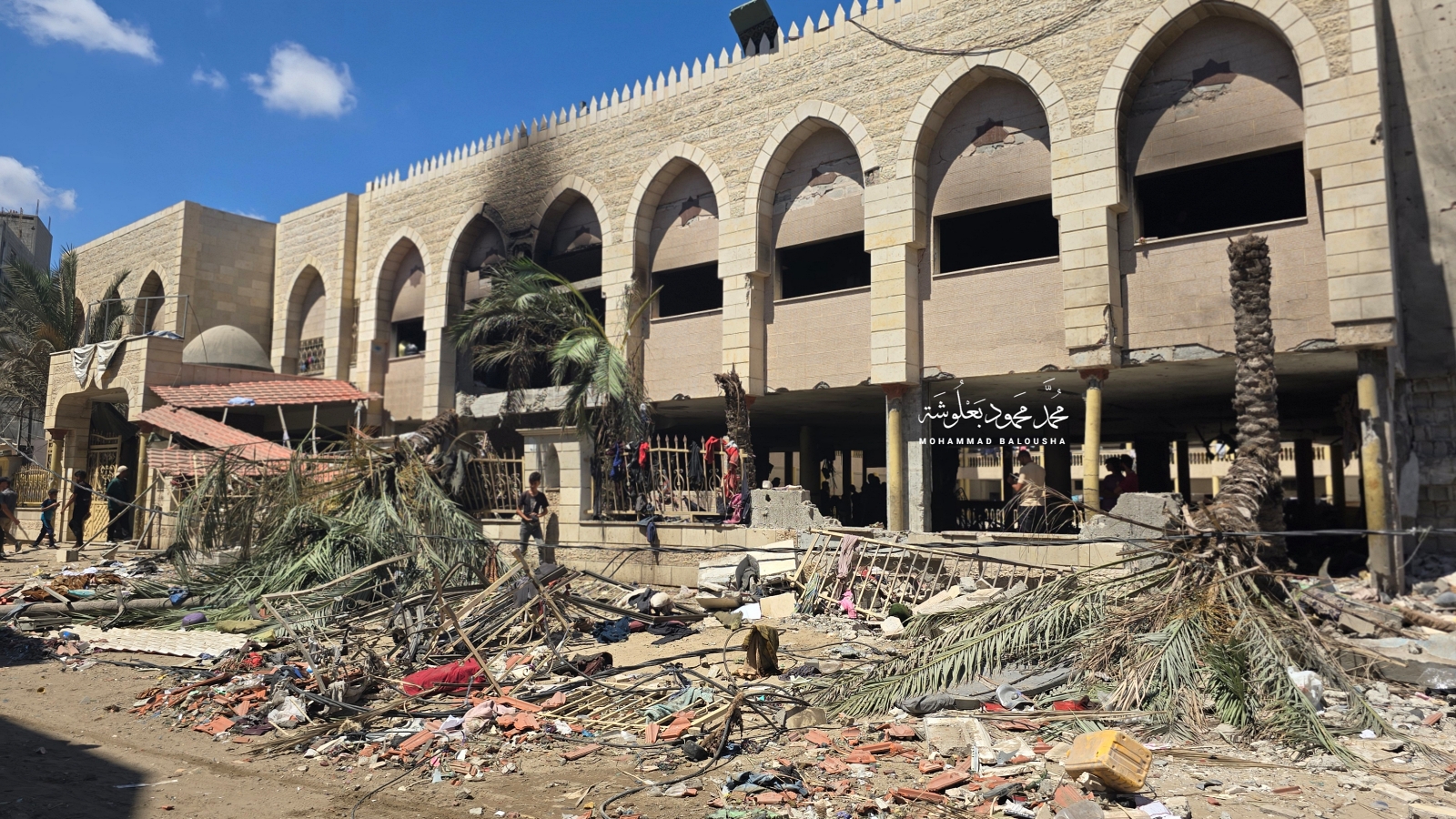 تصوير محمد محمود بعلوشة، مدرسة التابعين-غزة
